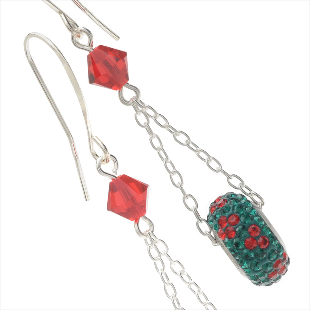 Retired - Swinging Holly Earrings