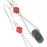 Retired - Swinging Holly Earrings