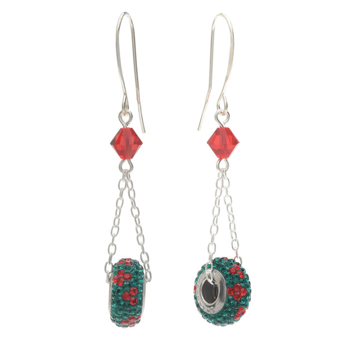 Retired - Swinging Holly Earrings