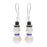 Retired - Winter Pearl Snowman Earrings