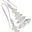 White Christmas Dream Earrings