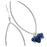 Retired - Blue Marquis Earrings