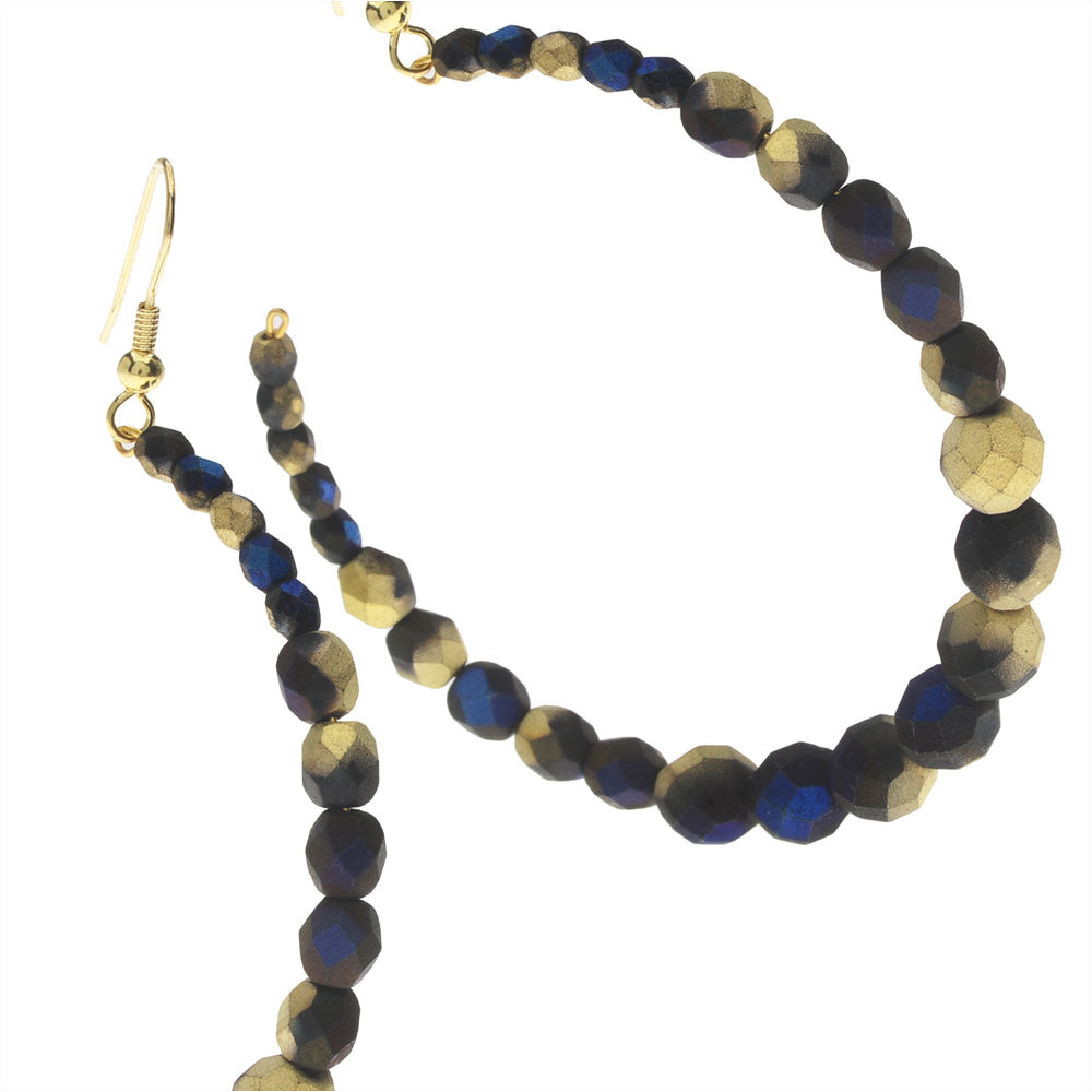 Retired - Gold Coast Midnight Earrings