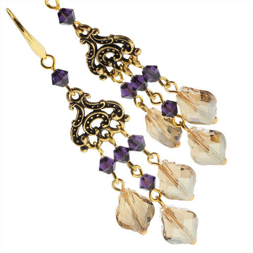 Retired - Baroque Chandelier Earrings