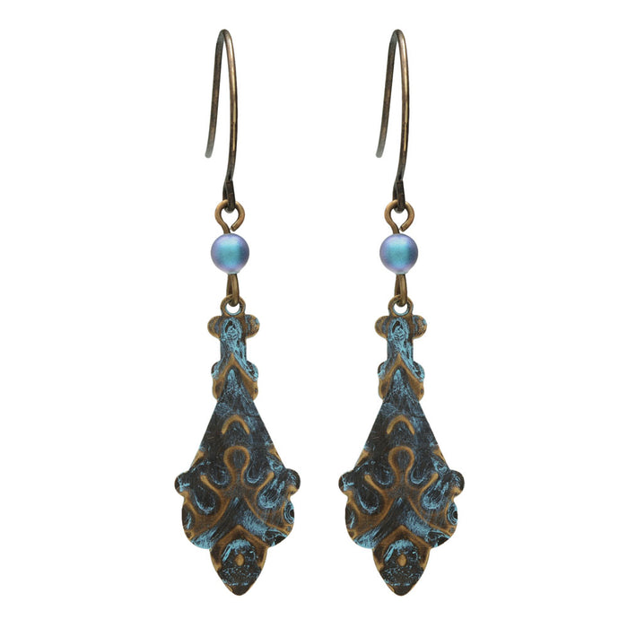 Retired - Blue India Earrings