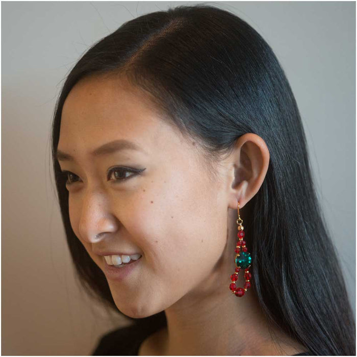 Retired - Fezziwig Dance Earrings