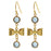 Retired - Bridal Bow Earrings