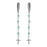 Retired - Amazonite Cross Earrings