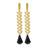 Retired - Night Rain Crescent Earrings