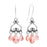Retired - Peach Blossom Earrings