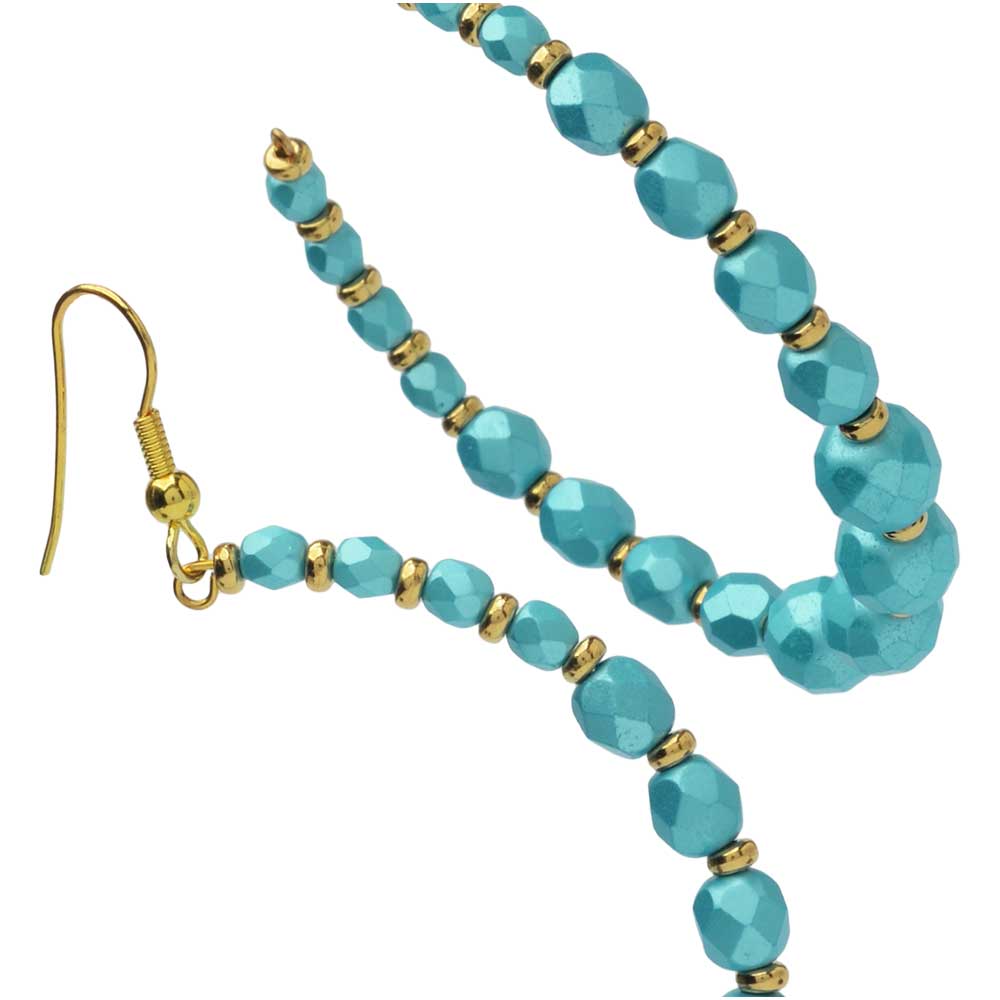 Retired - Aqua Sky Earrings