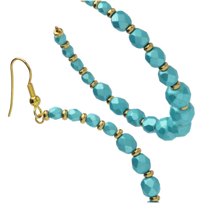 Retired - Aqua Sky Earrings