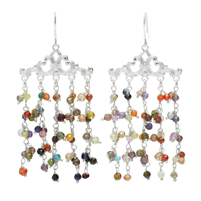 Retired - Gemstone Waterfall Earrings