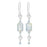 Retired - Bridal Rose Earrings