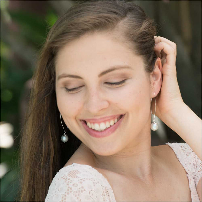 Winter Wedding Earrings