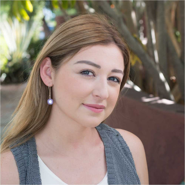 Retired - Lilac Lady Earrings