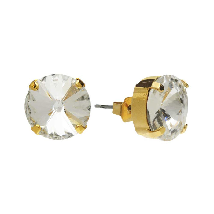 Retired - Crystal Stud Earrings