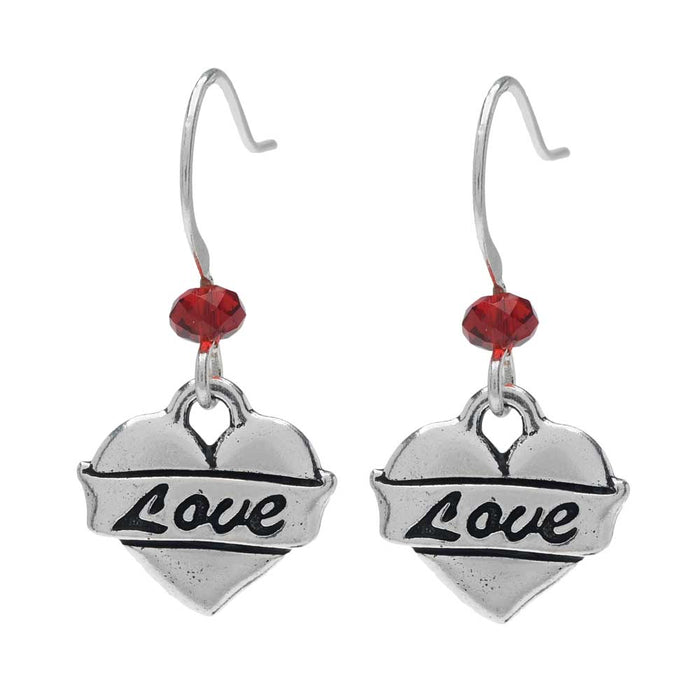 Retired - Tattooed Love Earrings
