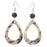Modern Geo-Lava Earrings