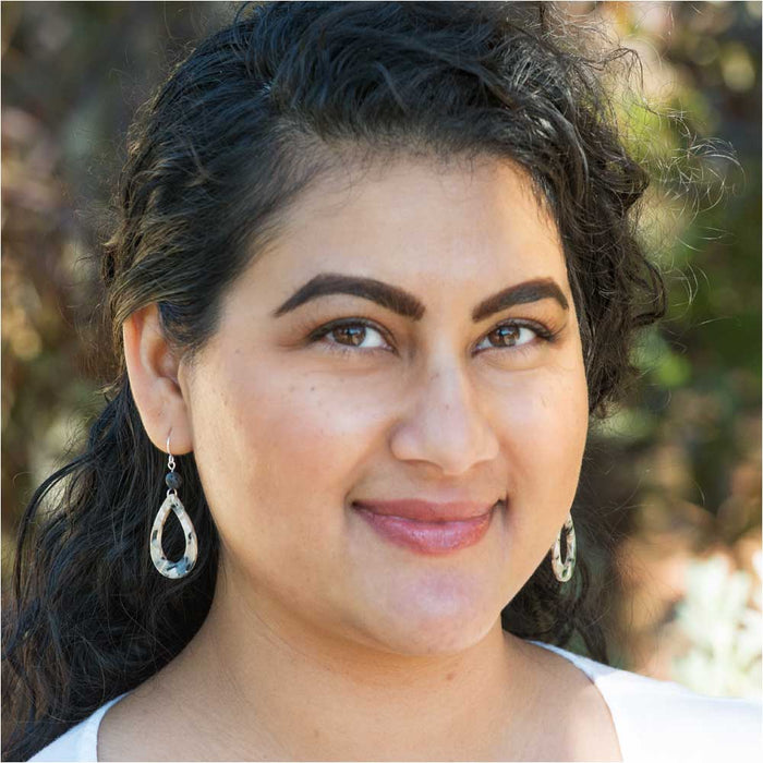 Modern Geo-Lava Earrings
