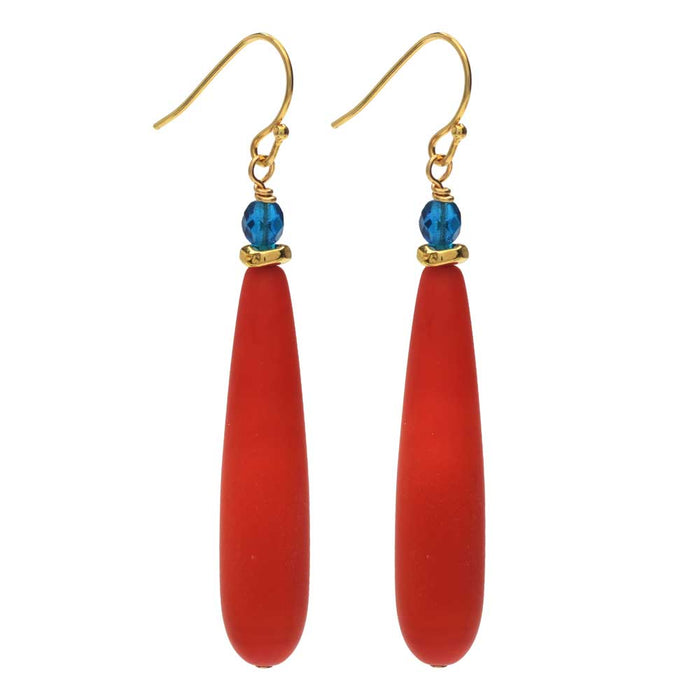 Retired - Orange Bay Earrings