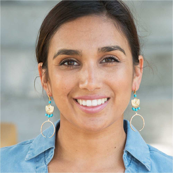Retired - Aztec Queen Earrings