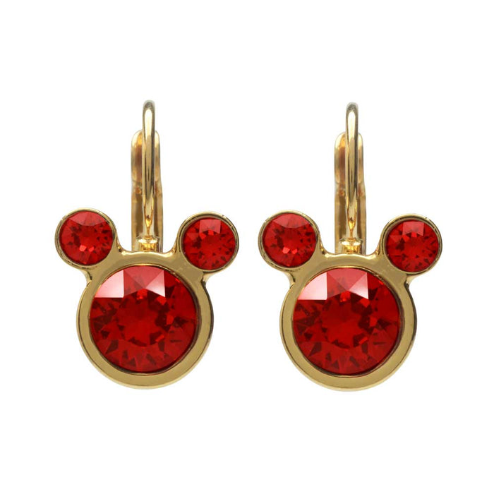 Retired - A Little Bit Mousy Earrings in Scarlet Red