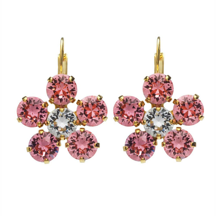 Retired - Pink Daisy Earrings