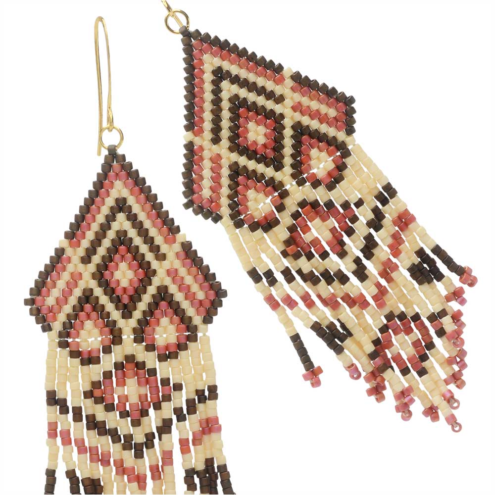Neapolitan Fringe Earrings