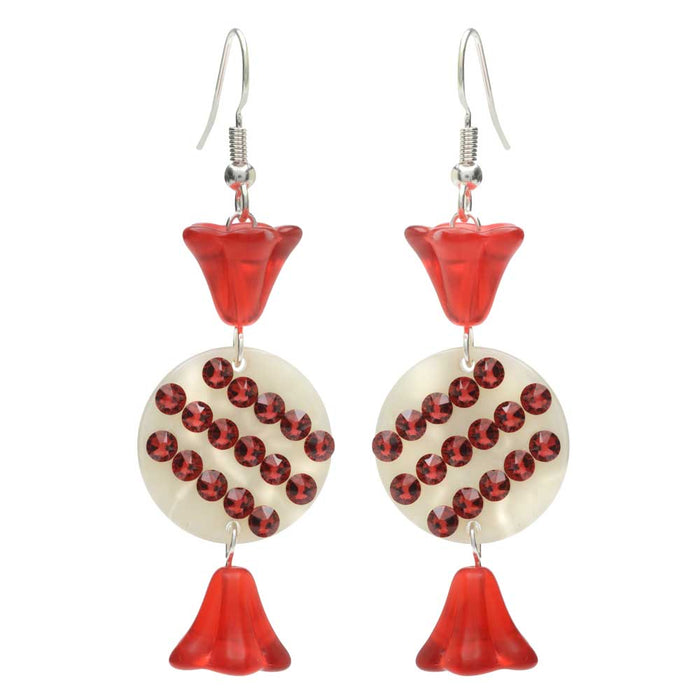 Peppermint Candy Earrings