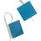 Blue Square Dance Earrings
