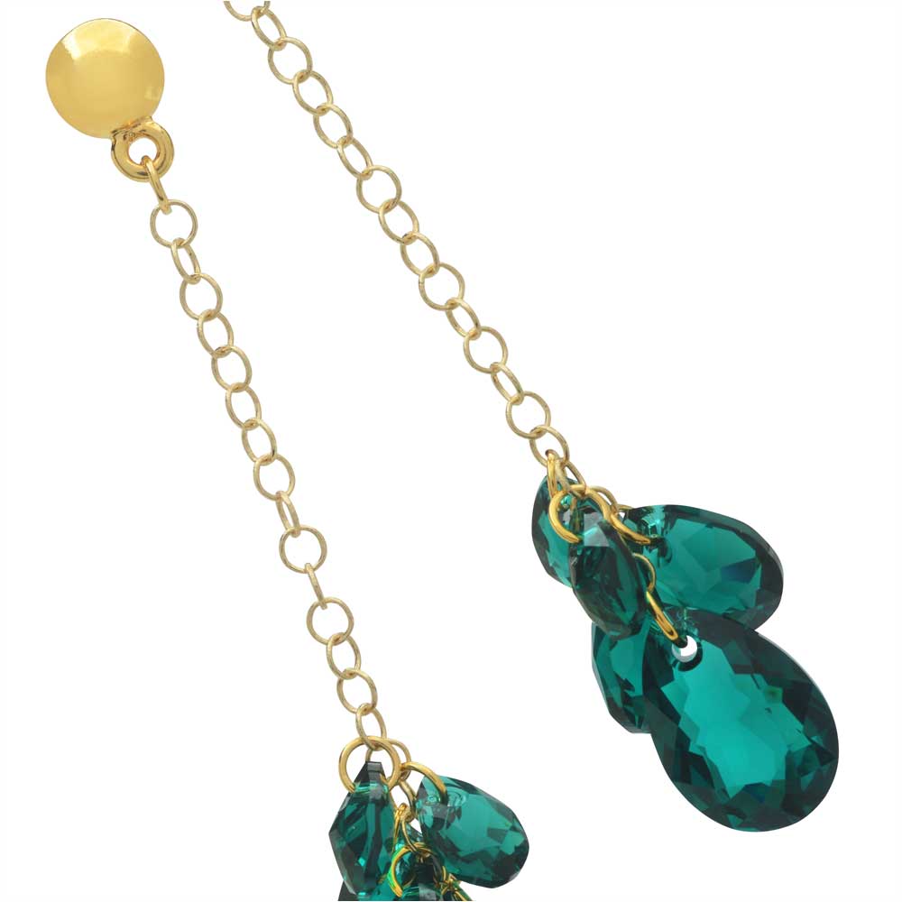 Luxurious Emerald Earrings (Reboot)