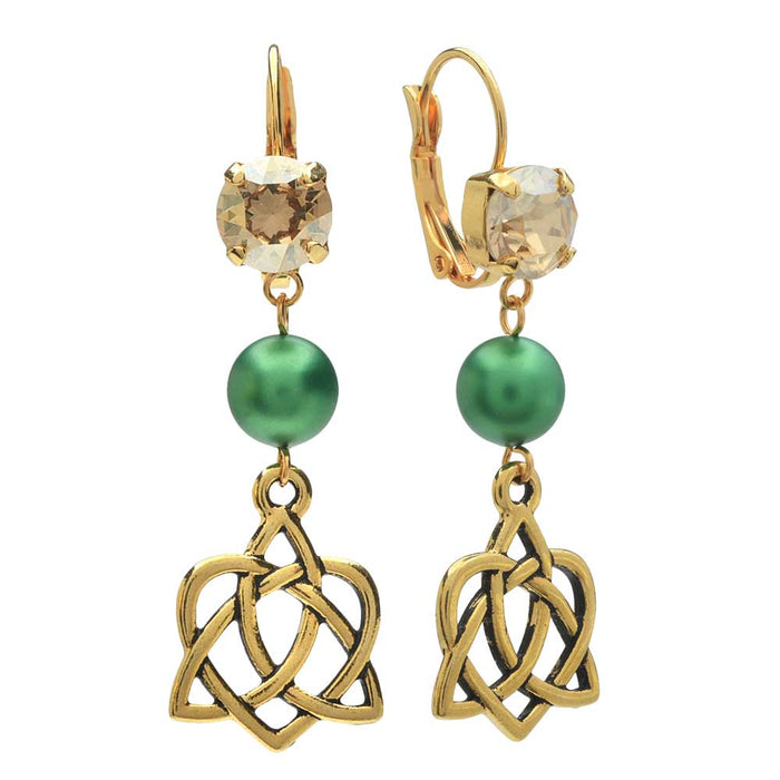 Retired - Celtic Night Earrings