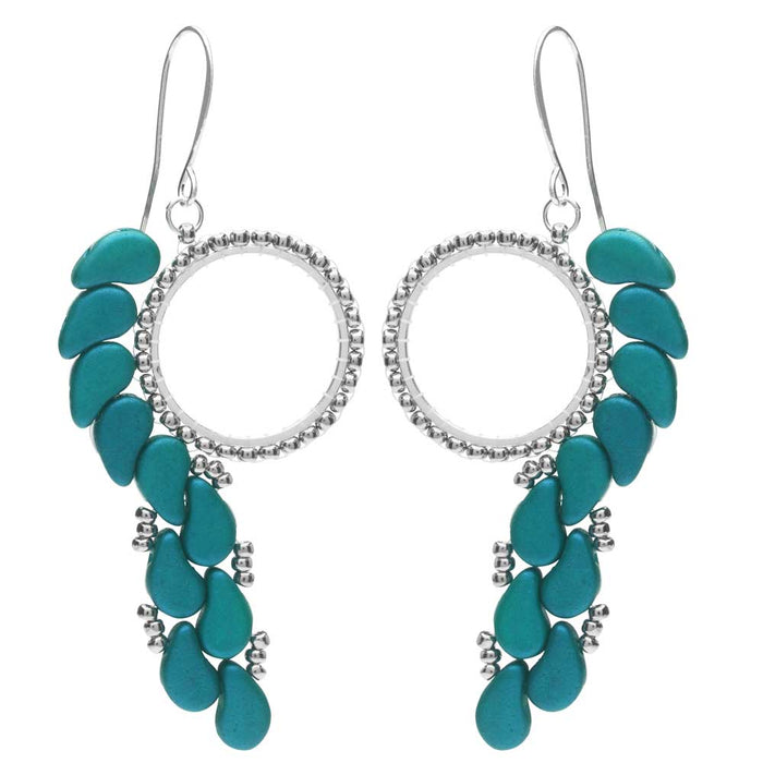 Paisley Pixie Earrings in Rainforest