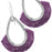 Magenta Heat Earrings
