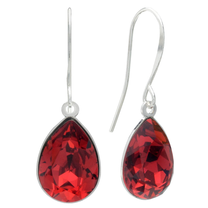 Retired - Scarlet Teardrop Earrings