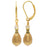 Retired - Classic Bridal Drop Earrings in Gold