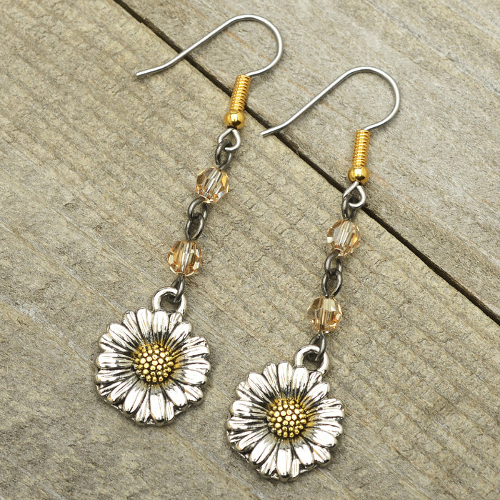 Retired - Happy Daisy Earrings