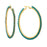 Beachside Glamour Hoop Earrings