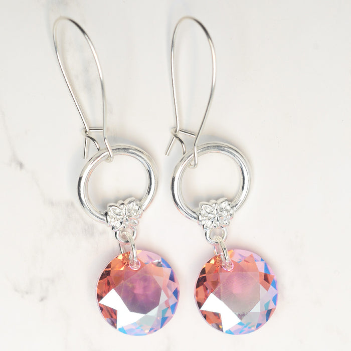 Rosy Disposition Earrings (Reboot)