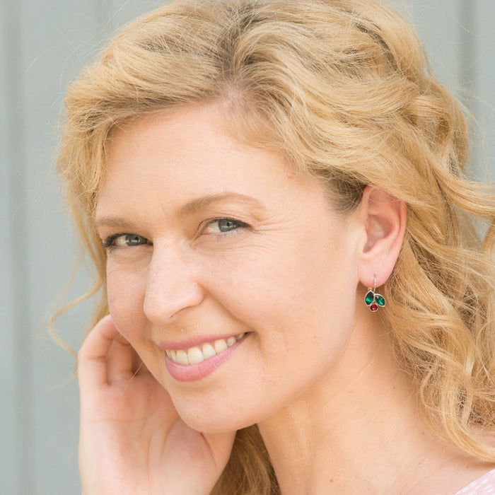 Retired - Holly Berry Dance Earrings