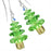Peridot Tree Earrings