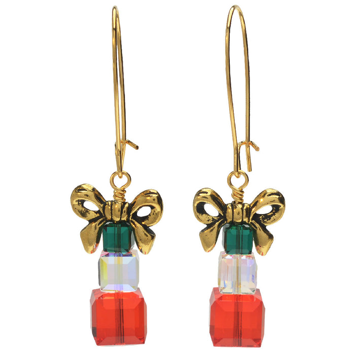 Holiday Gift Box Earrings