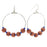 Blue Island Hoop Earrings