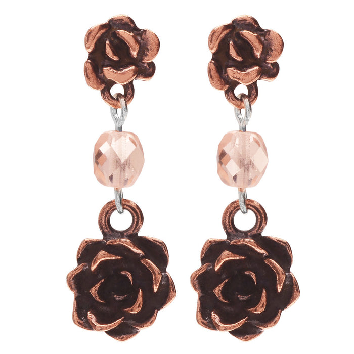 Retired - Autumn Succulent Earrings