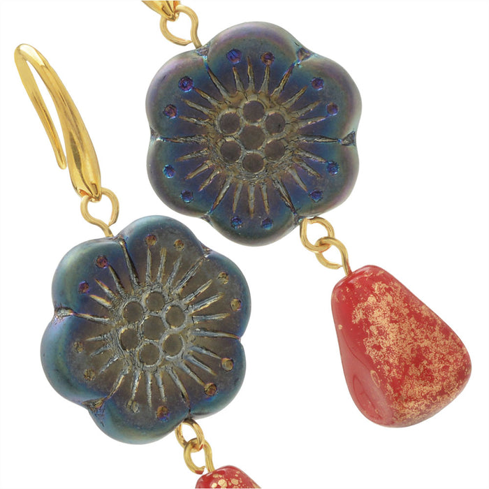 Retired - Flora Drop Earrings