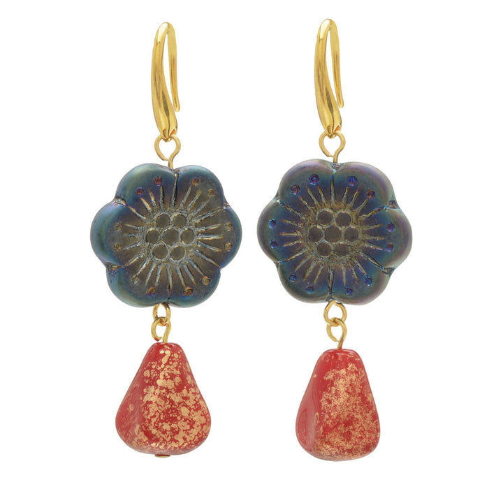 Retired - Flora Drop Earrings