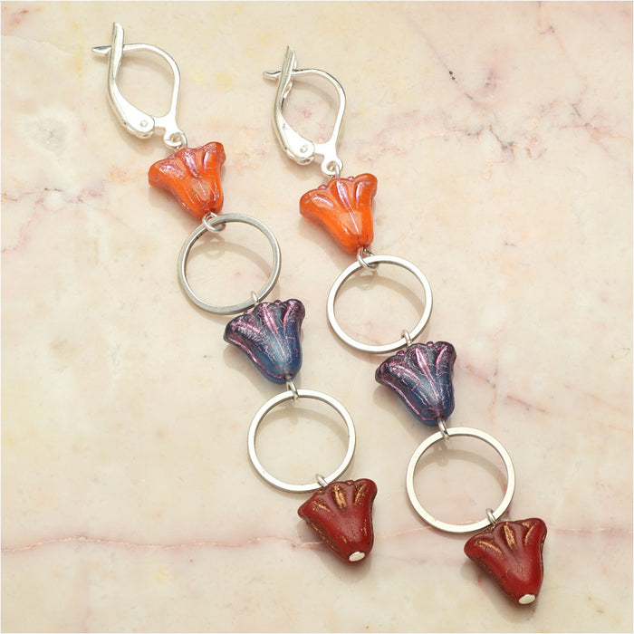 Retired - Blooming Lily Earrings