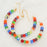 Retired - Rainbow Party Hoop Earrings