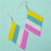 I Love the 80's Earrings